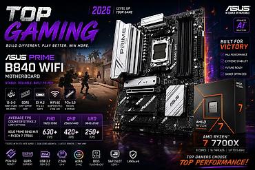 asus x515m: ASUS Prime B840 Plus WIFI AMD Ryzen 9000/8000/7000 Supports 4x Ram — 1