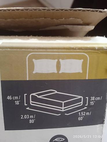 нодом: Надувная двуспальная кровать Bestway Tritech Soft Top — 1