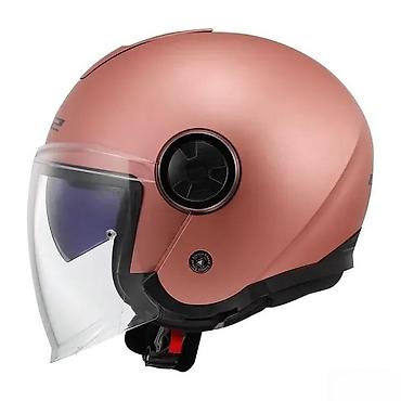 Ostali motocikli i skuteri: LS2 otvorena kaciga za skuter/motor – rozikasto bakarna boja - Tip — 3
