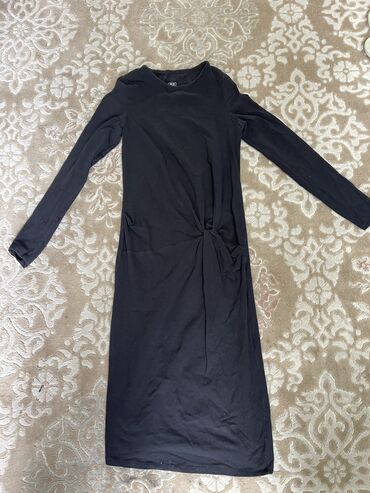 черное платье: Повседневное платье, Турция, Осень-весна, S (EU 36)