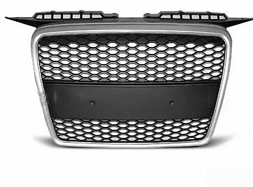 RS RS3 GRILL MASKA BEZ ZNAKA AUDI A3 8P (8) - SILVER | RS3 RS - Look