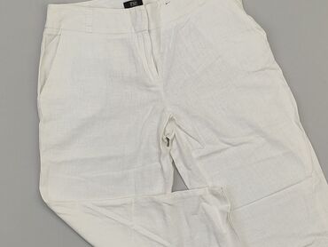 biała lniana spódnice: Spodnie 3/4 Damskie, F&F, S, stan - Dobry