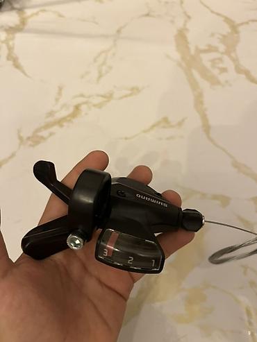 Велоаксессуары: Shimano ön ötürücü üçün barmaq tipli sürət dəyişdirici (3 pillə) - — 4