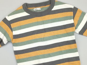 białe spodenki sportowe: Sweater, SinSay, 7 years, 116-122 cm, condition - Very good