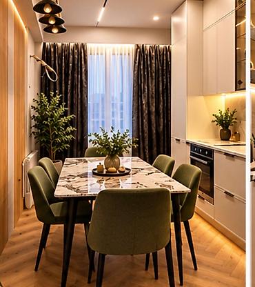 район тец: 2 комнаты, 48 м², Технопарк Элитка, 13 этаж, Дизайнерский ремонт — 1