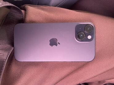 мобильные телефоны айфоны: IPhone 15, Новый, 128 ГБ, Deep Purple, Зарядное устройство, Защитное стекло, Чехол, 100 %