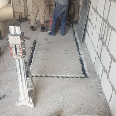 Beton işləri: Beton kesmek beton deşmek sökmek Beton kesen mişar sthil ile karot — 5