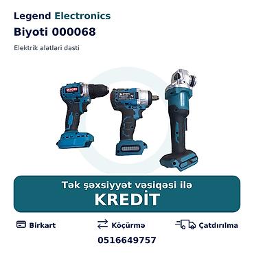 islənmis drel: Elan başlığı: Elektrik alətlər dəsti Biyoti 000068 Elektrik alətləri — 1