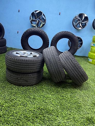 r16 mersedes: 4 ədəd orijinal Mercedes 5 barmaq yüngül lehimli disklər və üzərində — 3