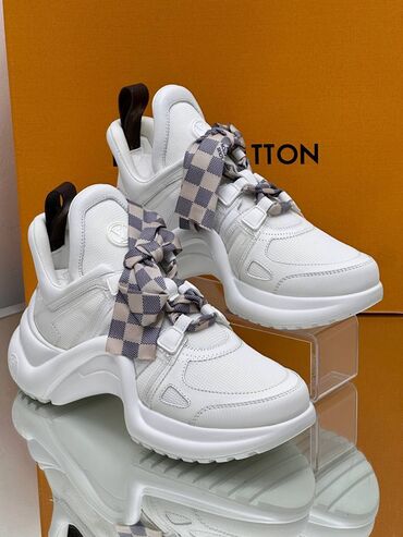 platnene patike za zene: Louis Vuitton, 40, color - White