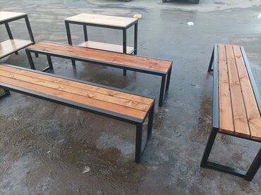 Другая садовая мебель: Скамейка без спинки Скамейка со спинкой Изготовим любой размер и фасон — 2