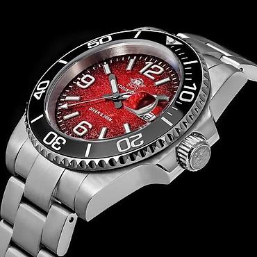 Ručni satovi: ADDIESDIVE AD2513 - 41mm - Crvena ADDIESDIVE AD2513 - 41mm - Crvena — 3