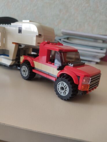 oyuncaq darts: Lego CITY 60182 Pickup § Caravan
(4 minifigures) 
Original
(Qutusuz)