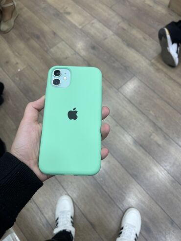ucuz işlənmiş telefonlar: IPhone 11, 128 ГБ, Зеленый, Face ID