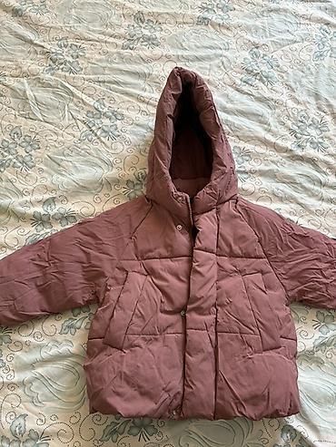 мужской худи: Детская зимняя куртка ZARA - Бренд: ZARA (ярлык на подкладке) - Тип — 2