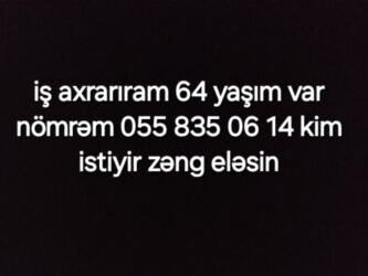 Tikinti ixtisasları: Başlıq: Şəxsi xidmət təklifi Təsvir: - Şəxsi xidmət axtaranlar üçün