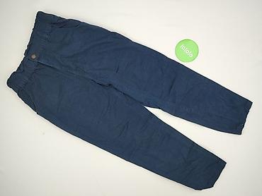 high waist: Spodnie materiałowe damskie, rozmiar L — 2