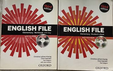 english file: Oxford English File Third edition Kitablar səliqəli saxlanılıb içi