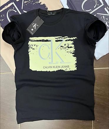 Majice: Men's T-shirt Calvin Klein, bоја - Crna — 1