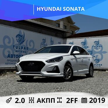 авто в рассрочку без первоначального взноса: Hyundai Sonata: 2019 г., 2 л, Автомат, Газ, Седан
