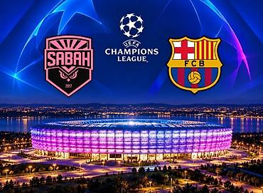idman səkilləri: UEFA Çempionlar Liqası oyunu üçün 1 ədəd bilet – Sabah FK vs FC — 1