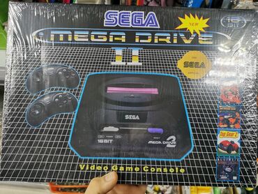 sony 6: Sega mega konzola za igranje Može da se poveže na tv. Sa džojsticima