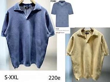 Majice: Men's T-shirt Fendi, bоја - Crna — 4