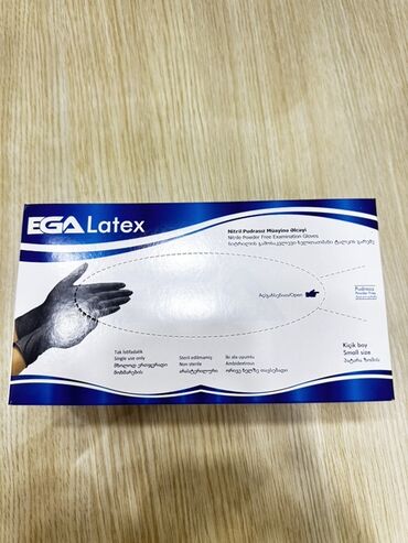 Nitril əlcəklər: EGA Latex müayinə əlcəkləri - Model: Pudrasız müayinə əlcəkləri -
