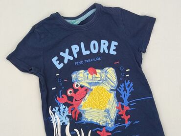 decathlon koszulka termoaktywna: T-shirt, Little kids, 104-110 cm, condition - Very good