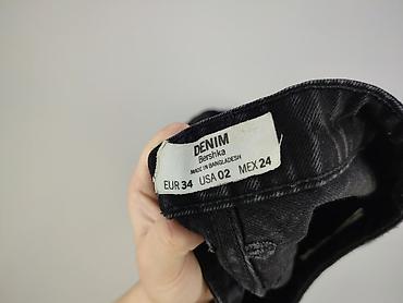 birkmann buty: Bershka, Jeansy damskie, rozmiar 2XS — 4