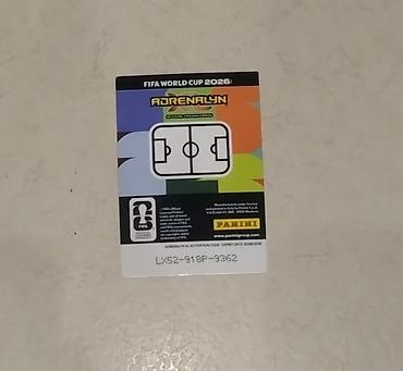 İncəsənət və kolleksiyalar: Panini FIFA World Cup 2026 – Adrenalyn XL rəqəmsal bonus kartı - Növ — 2