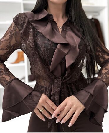 Bluze: 🔥Ženska elegantna čipkana bluza u vise boja 
Cena 2300 din — 3