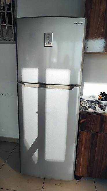 Техника и электроника: Samsung ikikameralı soyuducu - Rəng: gümüş (inox görünüşlü) - Üst — 1