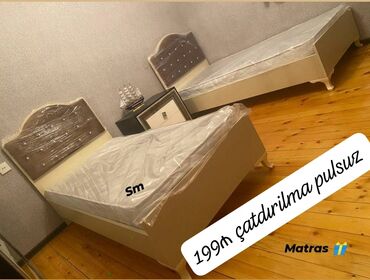 Çarpayılar: Təknəfərlik çarpayı, Matras ilə — 18