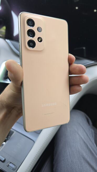 лучшая копия apple watch 2021: Samsung Galaxy A53 5G, Б/у, 128 ГБ, цвет - Розовый, 1 SIM, 2 SIM