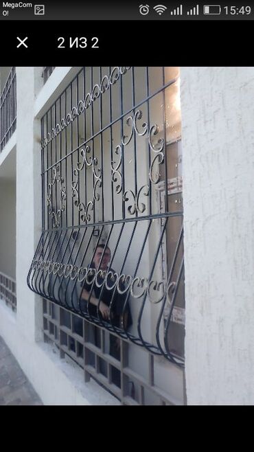 Решетки для окон: Решетки для окон, Сварные, На заказ, Бесплатная установка — 11