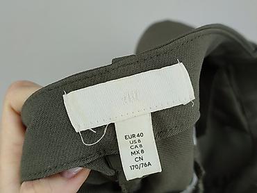 cargo pants jeans: H&M, Spodnie materiałowe damskie, rozmiar M — 4