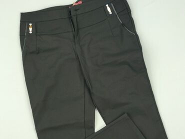 wiya spodnie dresowe: Material trousers for women, size L (EU 40)