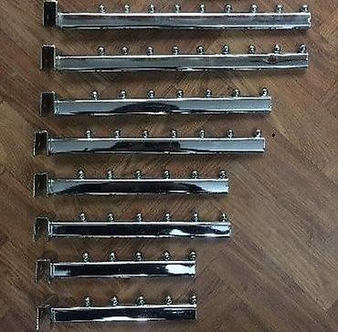 vitrin panel: Mağaza və butiklər üçün metal vitrin asqıları və aksesuarları təqdim — 4