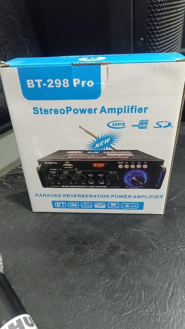rode mikrofon qiyməti: Sesguclendirici usilitel amplifier Teze qutuda say coxdur topdan — 1