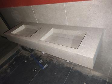 Оңдоп-түзөө жана курулуш: Ванна үчүн раковина, Өзгөчөлүктөрү: Мрамор тамырлар, Материалы: Мрамор — 6