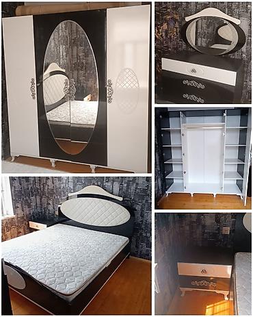 köhnə mebel satışı: İkinəfərlik çarpayı, Termo, Dolab, 2 tumba, İşlənmiş — 1