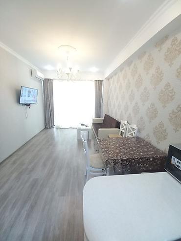 barda: 2otaqlı mənzil – tam mebellə və texnika ilə - Plan: açıq mətbəxli zal — 7