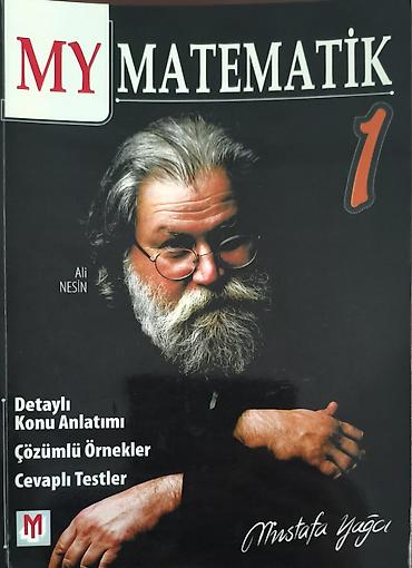 Kitablar və jurnallar: MY Matematik 1 – Ali Nesin - Nəşr: MY (kapakda M loqosu) - Müəllif — 1