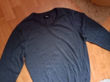 midi haljine h: Sweater, M (EU 50), color - Grey, Cotton