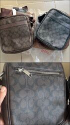 купить сумку шанель оригинал бу: Барсетка, Coach, Материал: Натуральная кожа, Оригинал, Новый