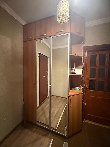 tavan taxta: İki qapılı sürgülü qarderob - Material: taxta (laminat örtük — 1