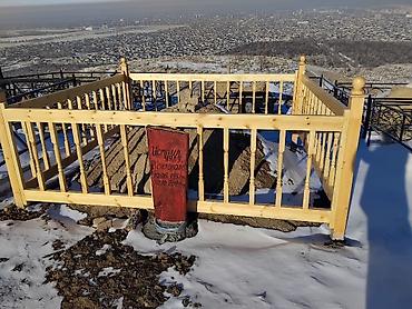 Металлические заборы: Памятники и ограды для захоронений. - Памятник в форме сердца — 11