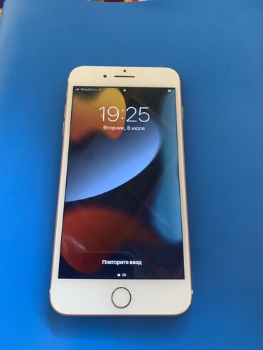 смартфоны фронтальная вспышка: IPhone 7 Plus, Б/у, 128 ГБ, Rose Gold, Чехол, 92 %