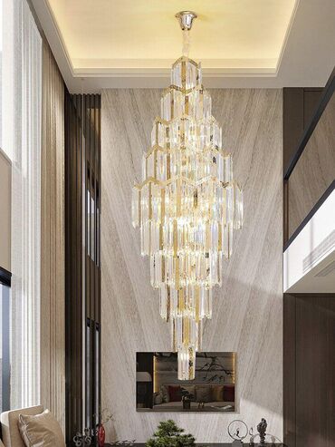 Люстры: Хрустальные подвесные люстры с LED-подсветкой - Эффектные — 15